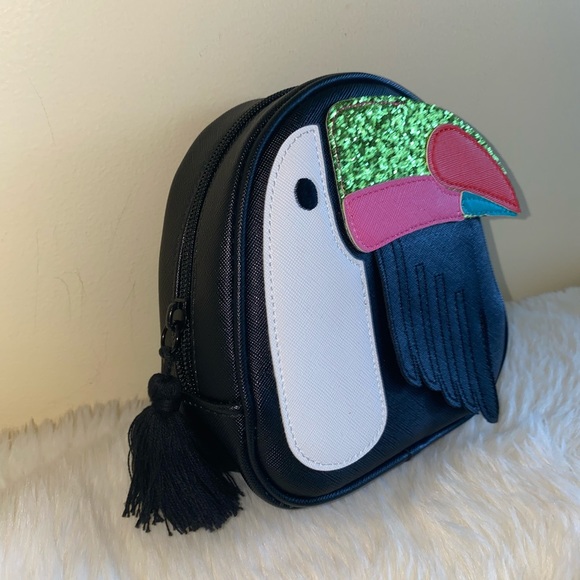 Bath & Body Works Sparkle Toucan Cosmetic Pouch - Picture 6 of 8